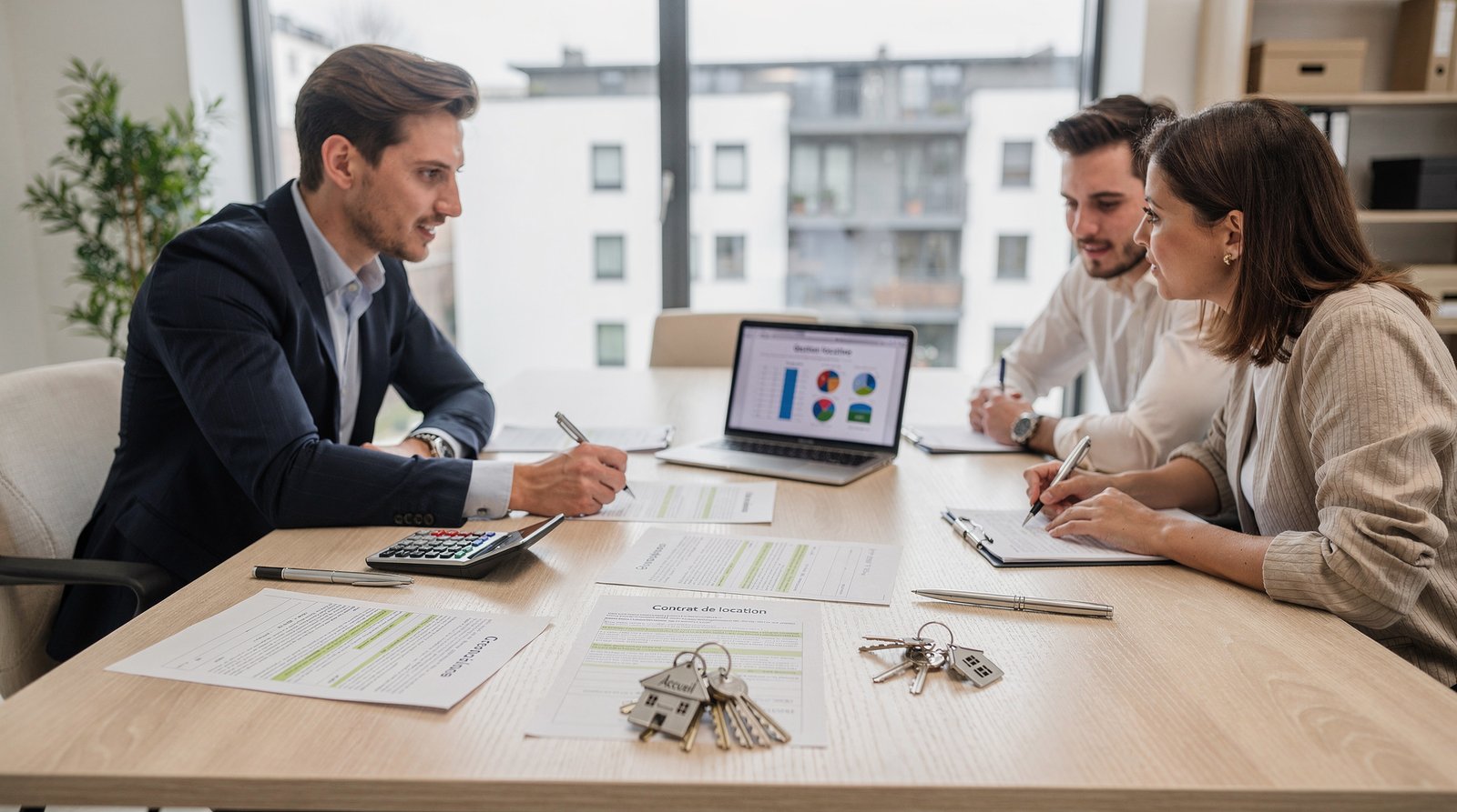 combien prend une agence immobilière pour gérer une location